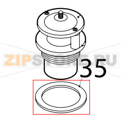 Gasket Silanos N700 PS Gasket Silanos N700 PSЗапчасть на деталировке под номером: 35
