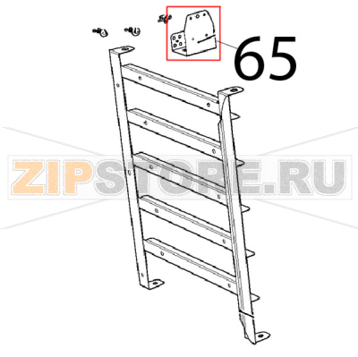 BT CT Wiring support bracket Unox XVC 205E BT CT Wiring support bracket Unox XVC 205EЗапчасть на деталировке под номером: 65