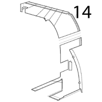 Right side panel Scotsman AC 56