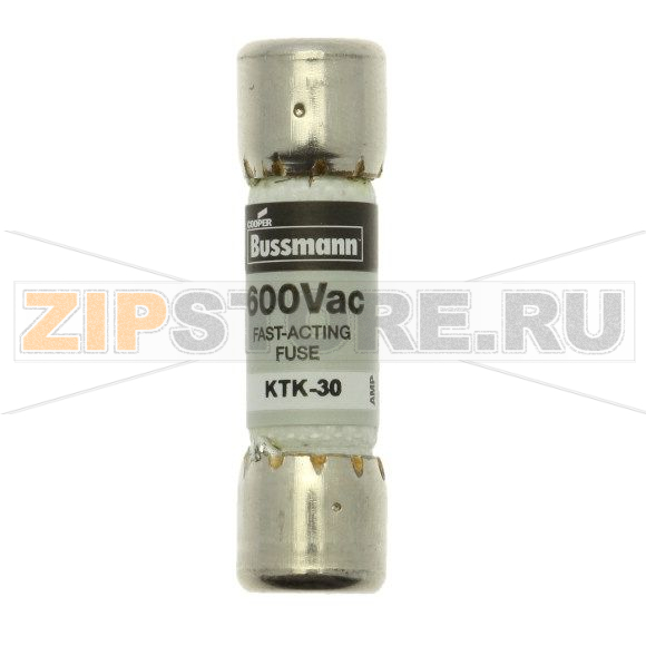 Предохранитель, 3 A, AC 600 В, 100 кА, 10x38 мм, UL, CSA, быстродействующий Eaton LIMITRON FAST A 