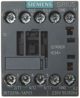 КОНТАКТОР SIEMENS 3RT2016-1AP01