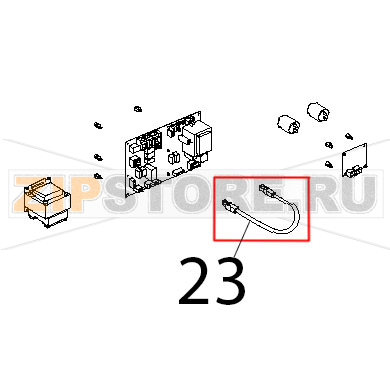 Cavo RJ45-RJ45, L=0.5 MT Unox XVC 515G Cavo RJ45-RJ45, L=0.5 MT Unox XVC 515GЗапчасть на деталировке под номером: 23