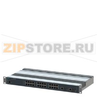 SCALANCE XR326-2C PoE WG; managed IE Switch; 19" rack; 24 x 1GE electrical PoE ports 2 x 10GE electrical combo PoE ports;electrical o. optical; LED diagnostics; reset button; console port; PROFINET device; network management function; Redundancy Manager;