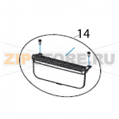 Cover front package Sato WS408 DT Cover front package Sato WS408 DTЗапчасть на деталировке под номером: 14Название запчасти на английском языке: Cover front package Sato WS408 DT.