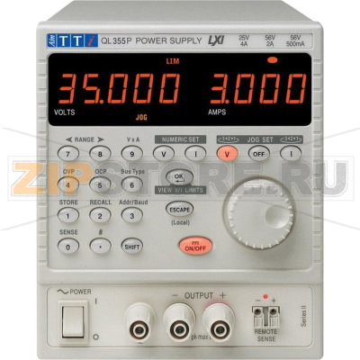 Блок питания лабораторный, регулируемый, 0-35 В/DC, 0-5 А, 105 Вт Aim-TTi QL355P SII 
