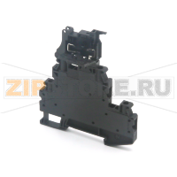 Клемма универсальная с держателем предохранителя, черная CHIKU RUT 4-L/HESI