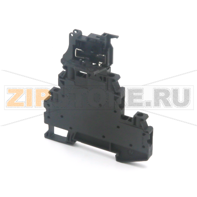 Клемма универсальная с держателем предохранителя, черная CHIKU RUT 4-L/HESI 