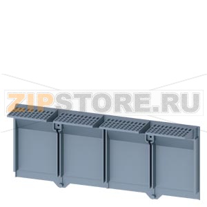 REAR INSULATING PLATE EXTENDED 4 POLE  1 PCS. ACCESSORY FOR: 3VA5/6 400/600 Siemens 3VA9471-0WJ40 