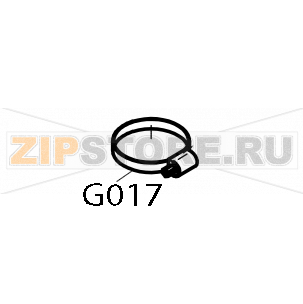 Hose clip 40-60mm Convotherm OES 6.10 Hose clip 40-60mm Convotherm OES 6.10Запчасть на деталировке под номером: G017