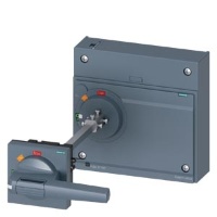 Door mounted rotary operator standard IEC IP65 with door interlocking and illumination kit 24 V DC accessory for: 3VA55/3VA65/3VA66 Siemens 3VA9677-0FK23