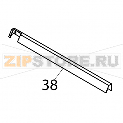 Asa filtro Fagor ECO-200 Asa filtro Fagor ECO-200Запчасть на деталировке под номером: 38Название запчасти Fagor на английском языке: Asa filtro ECO-200.