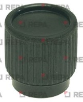 BLACK KNOB ø 12 mm PITCH M4