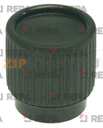 BLACK KNOB ø 12 mm PITCH M4 