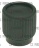 BLACK KNOB ø 12 mm PITCH M4