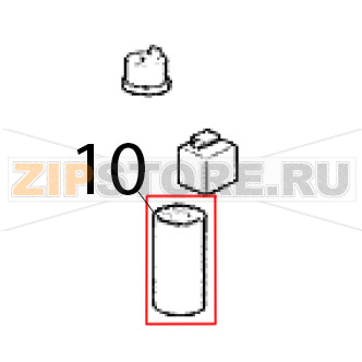 Startkondensator 64-77, MFD, 330 V Scotsman EC 126 AS Startkondensator 64-77, MFD, 330 V Scotsman EC 126 ASЗапчасть на деталировке под номером: 10