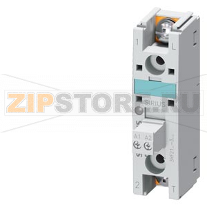 ПОЛУПРОВОДНИКОВОЕ РЕЛЕ  3RF2 ШИРИНА 22.5 MM, 90 A 48-460 V / 4-30 V DC RING-CABLE CONNECTION Siemens 3RF2190-3AA44 
