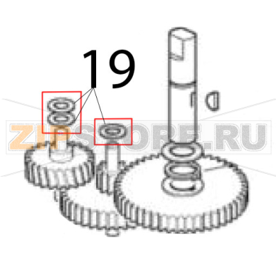Rondella Scotsman MF 46 WS Rondella Scotsman MF 46 WSЗапчасть на деталировке под номером: 19