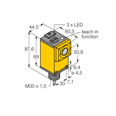 Датчик ультразвуковой Turck Q45ULIU64ACR 