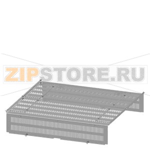 SIVACON S4 subdivision Main busbar at bottom Form 2B Position of main busbar: bottom twice Width 850 mm Depth 800 mm Siemens 8PQ3000-3BA35 