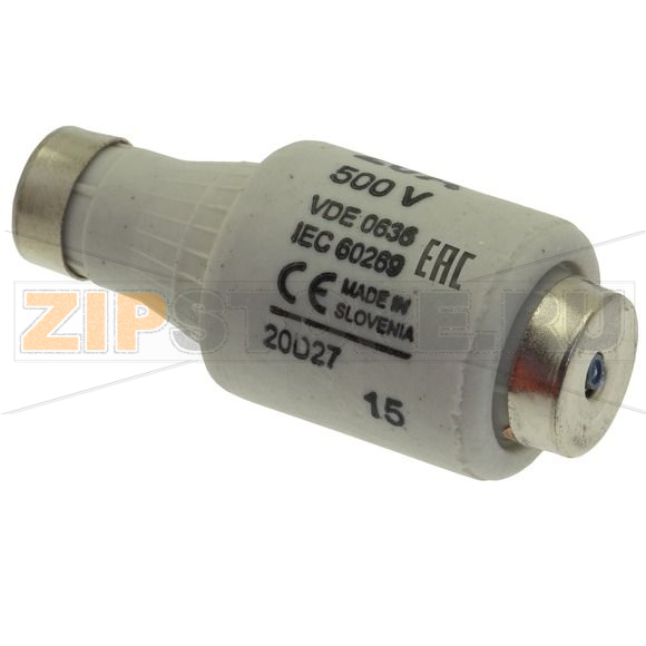 Предохранитель, 20 A, AC 500 В, 100 кА, D2, gL/gG, IEC с задержкой Eaton FUSE-D2 20A T GL/GG 500VA 
