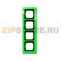 Рамка четырехместная, зелёная ABB 2CKA001754A4350