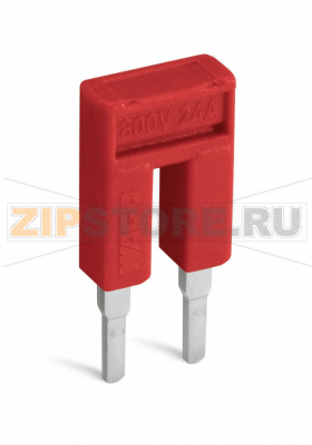 Перемычка; 2-канальные; изолированные; красные Wago 2002-402/000-005 