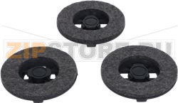 UNIVERSAL FELT BRUSH KIT M75 SPIVAL POLI 