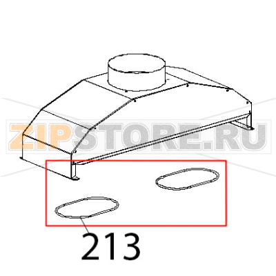 Corda in fibra DI vetro tonda Ø: 4 Unox XBC 815G Corda in fibra DI vetro tonda Ø: 4 Unox XBC 815GЗапчасть на деталировке под номером: 213