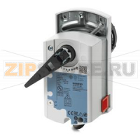 GLB141.9E - Электромоторный поворотный привод для шаровых клапанов, без пружинного возврата, AC / DC 24 В, 2-/ 3-точечный, 10 Нм, 150 с Siemens GLB141.9E