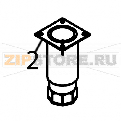 Ajustable leg Fagor FI-2700I Ajustable leg Fagor FI-2700IЗапчасть на деталировке под номером: 2Название запчасти Fagor на английском языке: Ajustable leg FI-2700I.