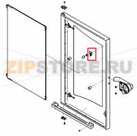 Catch for interior door of table-top appliances P3 CONVOTHERM OES 10.10 