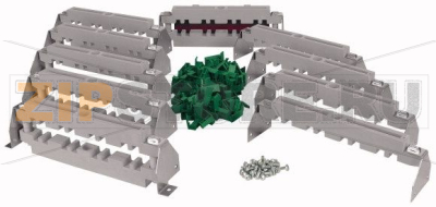 Шинодержатель, 3/4p, 1000А, 35 кА Eaton XDSF10-35-MC 