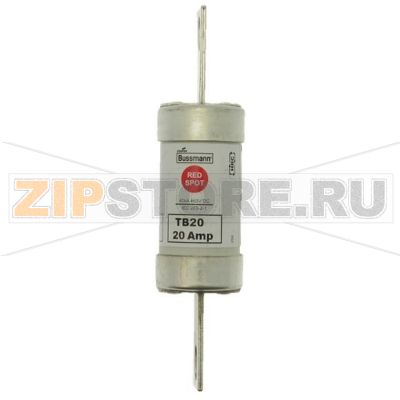 Предохранитель, 20 A, AC 660 В, DC 460 В, 80 кА, BS88, 27x112 мм, gL/gG, BS Eaton 20A 660V AC/4 