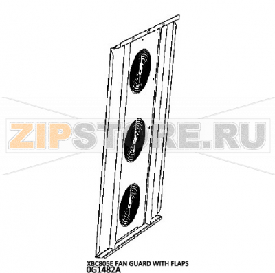Fan guard with flaps Unox XBC 805E Fan guard with flaps Unox XBC 805EЗапчасть на деталировке под номером: 40Название запчасти на английском языке: Fan guard with flaps Unox XBC 805E