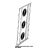 Fan guard with flaps Unox XBC 805E