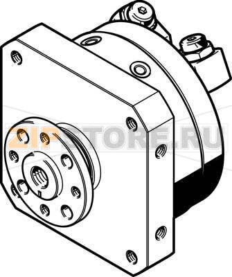 Привод неполноповоротный Festo DSM-40-270-P-FW-A-B 