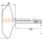 Allen wrench; with a partially insulated shaft Wago 855-8000 - Allen wrench; with a partially insulated shaft Wago 855-8000