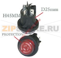 INTER LUMINEUX ROUGE ROND D24