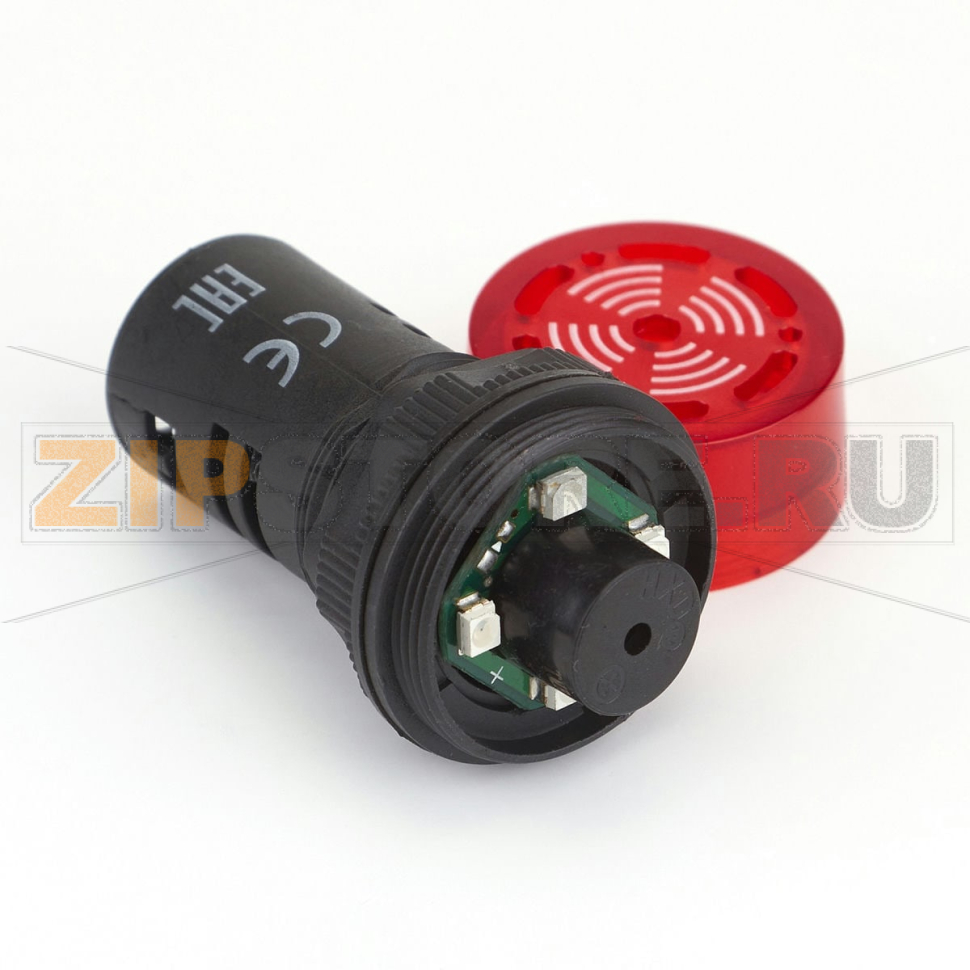 Сигнализатор звуковой 220 В, красный Chint ND16-22LC 