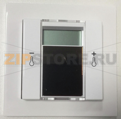 Блок управления помещением SR06 LCD, радио, монтаж стене, EnOcean, 2 кнопки Wago 2852-7113 