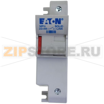 Держатель предохранителя, 125 A, AC 690 В, 22x58 мм, 1P, IEC UL Eaton 1P 22x58 Micro Switch Fuse 