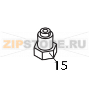 Piedino esagonale per lavabicchieri Elettrobar Fast 30 Piedino esagonale per lavabicchieri Elettrobar Fast 30Запчасть на деталировке под номером: 15