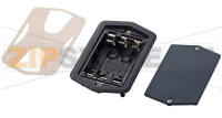 Отсек для батареек, пластмасса, IP 65/IP 40/DIN EN 60529 Bopla BE-3MN-IP-9005
