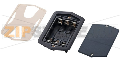 Отсек для батареек, пластмасса, IP 65/IP 40/DIN EN 60529 Bopla BE-3MN-IP-9005 
