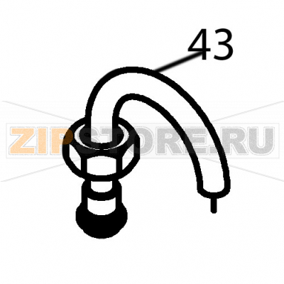 Filling pipe Fagor FI-2700I Filling pipe Fagor FI-2700IЗапчасть на деталировке под номером: 43Название запчасти Fagor на английском языке: Filling pipe FI-2700I.