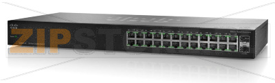 Коммутатор 24xLAN, 2xSFP Cisco SG110-24-EU 
