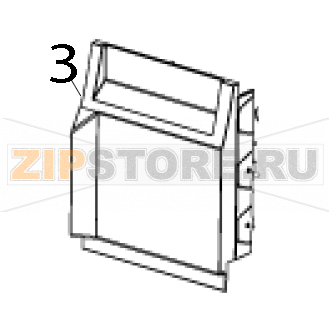 Lower front cover assembly TSC MX640P Lower front cover assembly TSC MX640PЗапчасть на деталировке под номером: 3