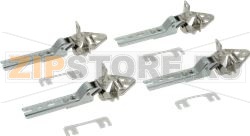 HINGES KIT 4 PCS BOSCH 00268700 