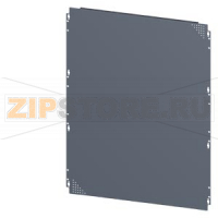 SIVACON, mounting plate, Quick assembly with screws, perforated, H: 1000 mm, W: 800 mm, zinc-plated Siemens 8MF1080-2AA12-0