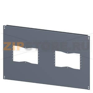 SIVACON, base, with cutouts for flanges, IPXX, T: 600 mm, W: 800 mm, zinc-plated Siemens 8MF1086-2UB52-0 